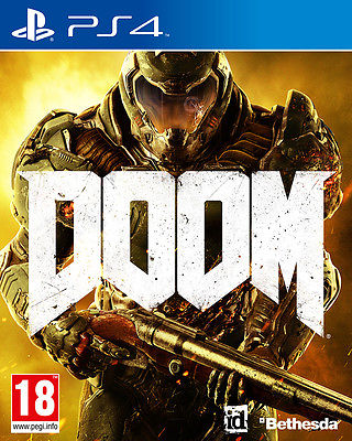 Doom PS4 BRAND NEW SEALED UK OFFICIAL