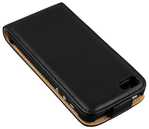 mumbi PREMIUM Leder Flip Case für iPhone 5 5S Tasche