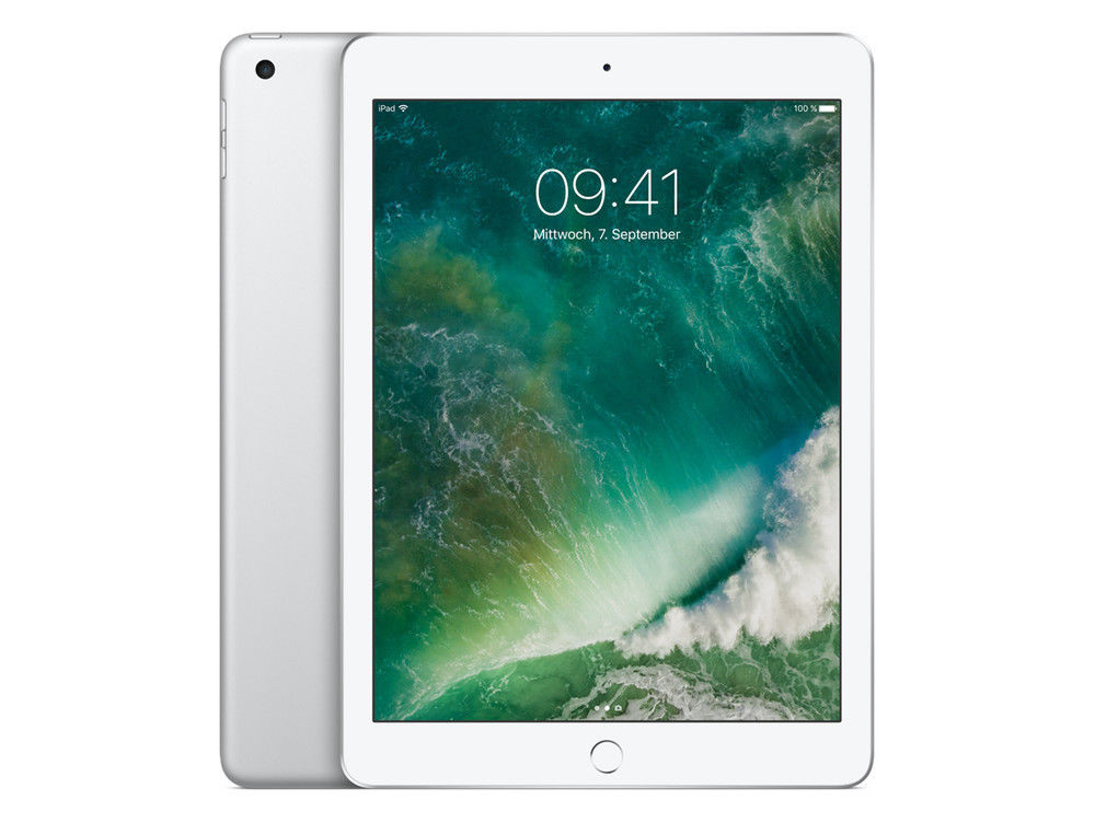 Apple iPad 9,7'' - 5.Generation / 5G - 32GB - Wi-Fi + Cellular - Silber - 2017