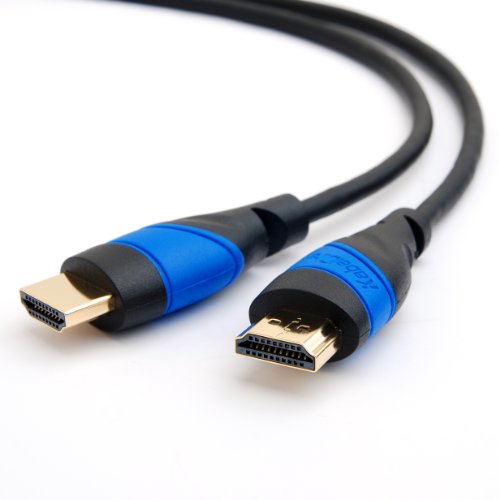 KabelDirekt 5m HDMI Kabel / kompatibel mit HDMI 2.0a/b, 2.0, 1.4a (Ultra HD, 4K, 3D, Full HD, 1080p, HDR, ARC, Highspeed mit Ethernet)  - FLEX Series