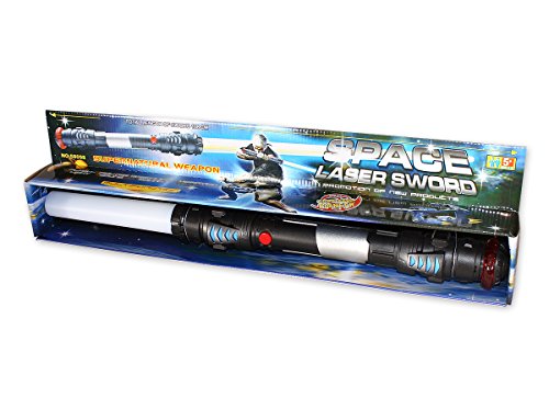 Laserschwert Lichtschwert 108cm mit Sound, Licht, Vibration