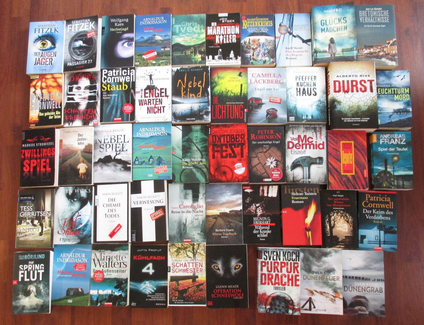 Bücherpaket 49 Bücher Krimi Thriller