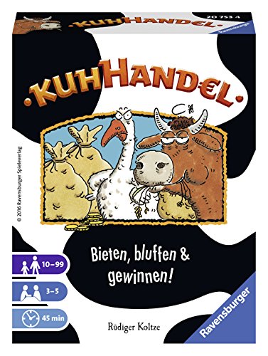 Ravensburger Spiele 20753 - Kuhhandel Kartenspiel