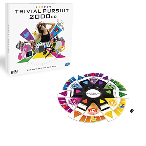 Hasbro Spiele B7388100 - Trivial Pursuit 2000er Edition, Fragespiel