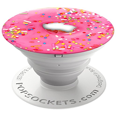 PopSockets: Ausziehbarer Sockel und Griff für Smartphones und Tablets - Pink Donut