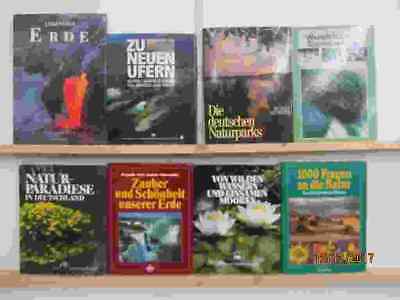 20 Bücher Bildbände Natur Umwelt Umweltschutz Naturparadiese Naturoasen