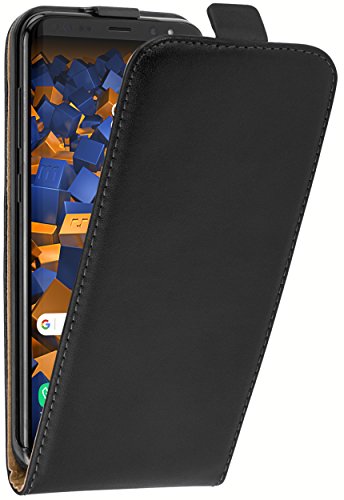 mumbi PREMIUM Leder Flip Case für für Samsung Galaxy S8+ Tasche