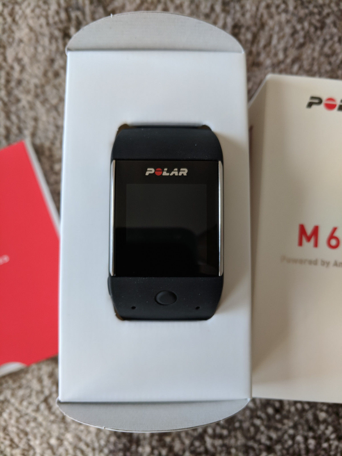 Polar M600 Smartwatch schwarz - Weihnachtsgeschenk ohne Rechnung