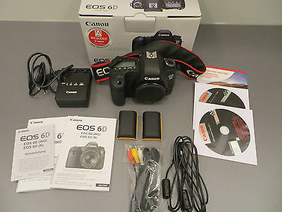 Canon EOS 6D; OVP; Wifi; GPS - nur 7000 Auslösungen, Firmware 1.1.7!