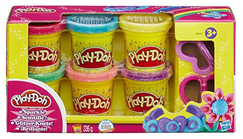 Hasbro Play-Doh A5417EU7 - Glitzerknete, Knete