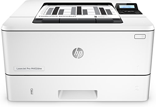 HP LaserJet Pro M402dne Laserdrucker (Drucker, LAN, Duplex, JetIntelligence, Apple Airprint) weiß