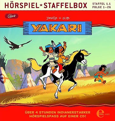 CD * YAKARI - Staffelbox (Folge 1-26 der 1. TV-Staffel) - mp3 CD  # NEU OVP &