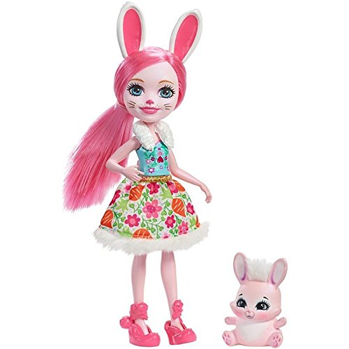 Mattel Enchantimals DVH88 - Hasenmädchen Bree Bunny, Puppe