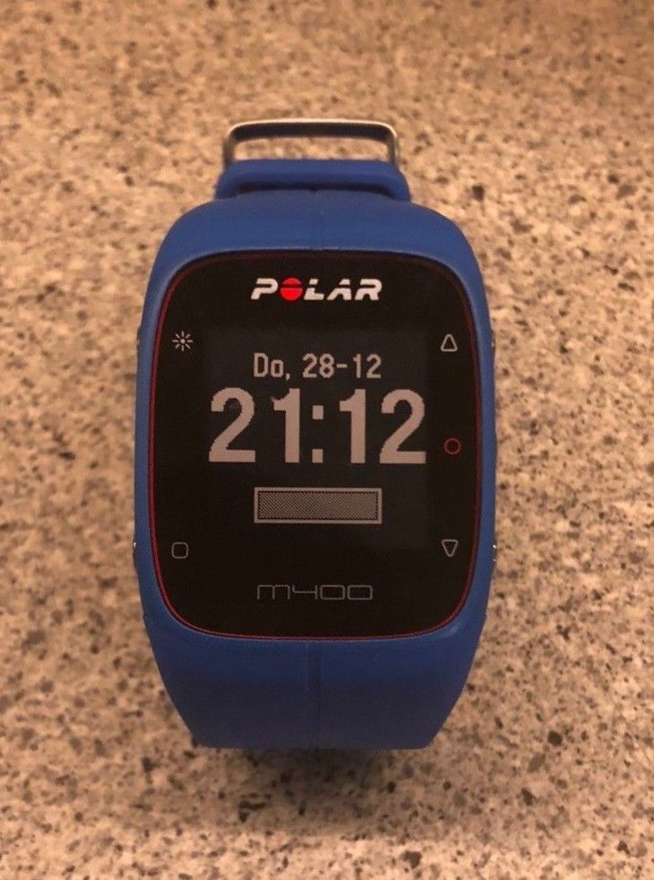Polar M400 GPS Laufuhr wenig benutzt - Top-Zustand!