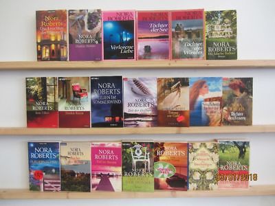 Nora Roberts 41 Bücher Romane romantische Romane Top Titel Bestseller