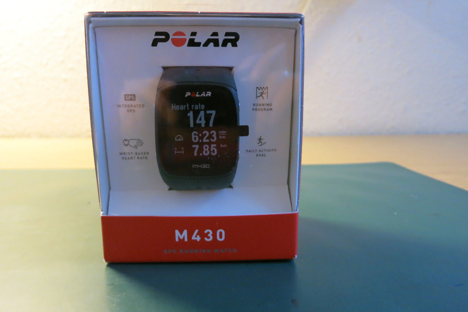 Polar M430 GPS Laufuhr, Herzfrequenzmesser am Handgelenk, mit Garantie