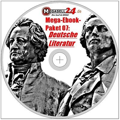 DEUTSCHE LITERATUR Mega-Ebook-Paket 07 - CD 748 eBooks Klassiker Goethe Schiller
