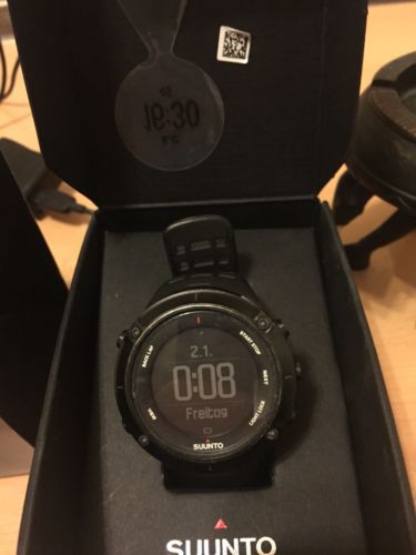 Suunto Ambit3 Peak Black (HR) Sportuhr GPS-Watch 