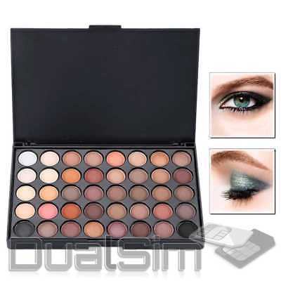 40 Farben Eyeshadow Make-Up Set Glitzer Schminke Shadow Lidschatten Palette