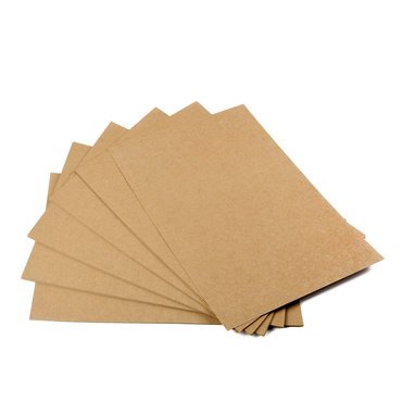 Kraftpapier, 50 Blätter, DIN A4, Naturkarton, hochwertige Qualität, Brown Natural Craft Card, Kraftkarton 170 g Qualität