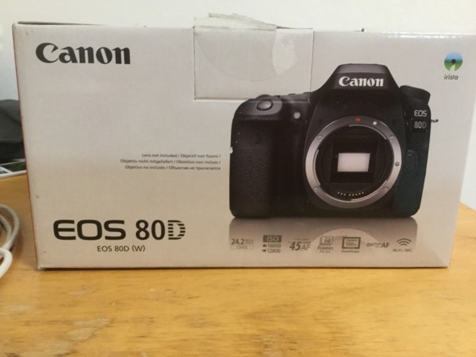 Canon EOS 80D 24.2 MP SLR-Digitalkamera - mit Objektiv 