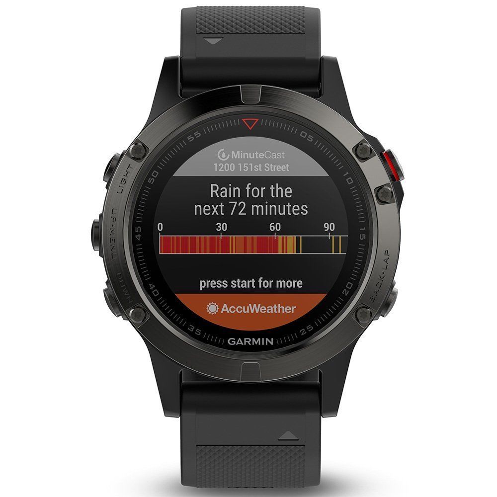 Garmin fenix 5 HR GPS-Multisport-Smartwatch Herzfrequenzmessung am Handgelenk