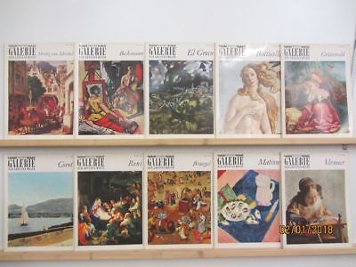 Bastei Galerie der großen Maler 40 Ausgaben Maler Malerei Künstler Gemälde