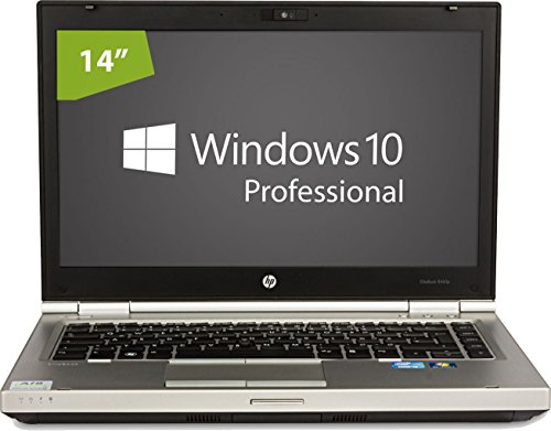 HP Elitebook 8460p Notebook | 14 Zoll Display | Intel Core i5-2410M @ 2,3GHz | 4GB DDR3 RAM | 320GB HDD | DVD-Brenner | Windows 10 Pro vorinstalliert (Zertifiziert und Generalüberholt)