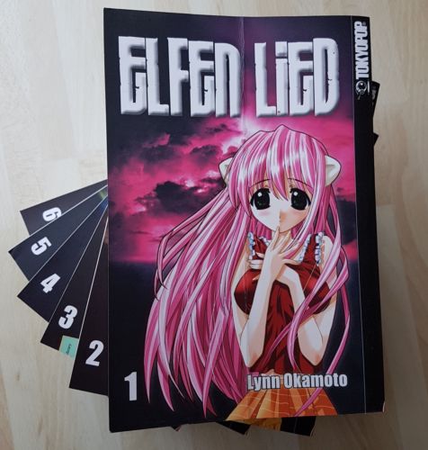 L. Okamoto Manga Deutsch Elfenlied 1-6; Short Story Collection FlipFlap Allumage