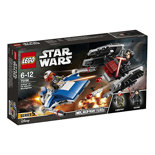 LEGO Star Wars A-Wing vs. TIE Silencer Microfighters 75196 Star Wars Spielzeug
