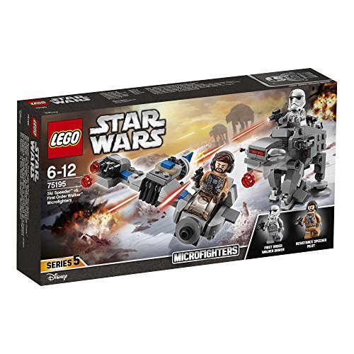 LEGO Star Wars Ski Speeder vs. First Order Walker Microfighters 75195 Star Wars Spielzeug