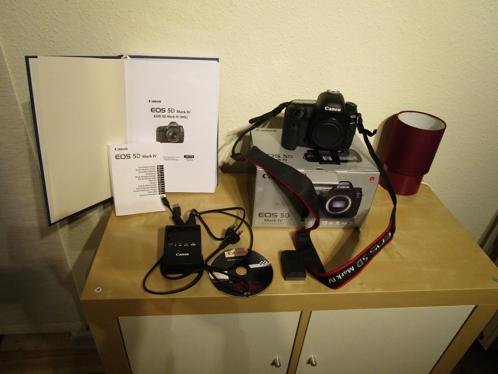 Canon EOS 5D Mark IV 30.4MP Digitalkamera - Schwarz 