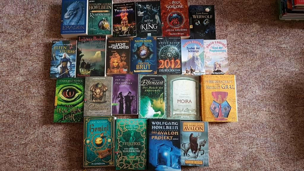 Büchersammlung Fantasy ( 23 Bücher) *guter Zustand*