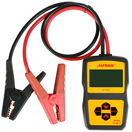 AUTOOL BT360 12 V Batterie System Tester Status Analysator CCA 100-2400 für Regelmäßige Überflutet, Auto Cranking und Ladeanlage Diagnostic Analyzer für Inländische Autos