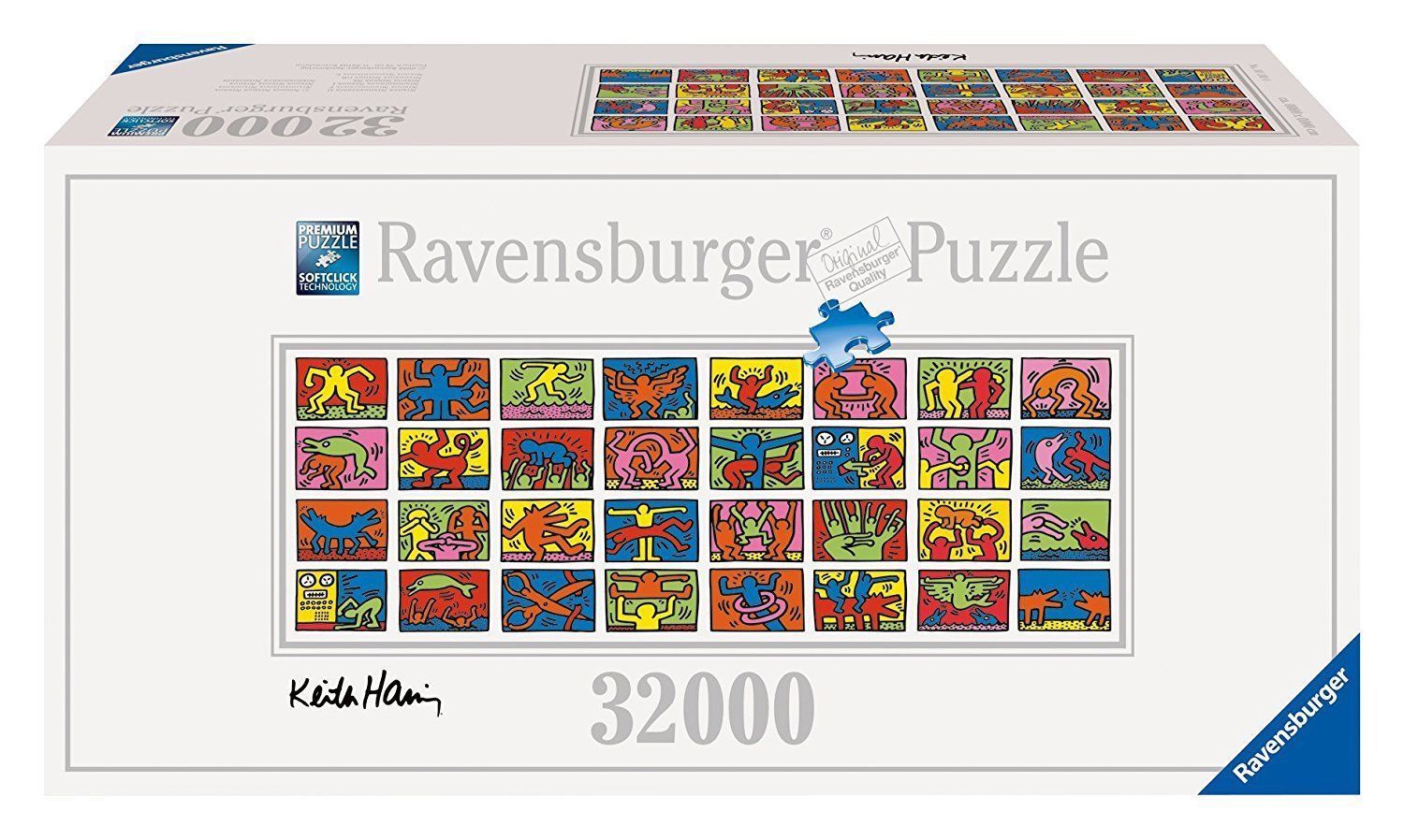 32000 Teile Ravensburger® Puzzle 17838 Keith Haring Double Retrospect 32.000