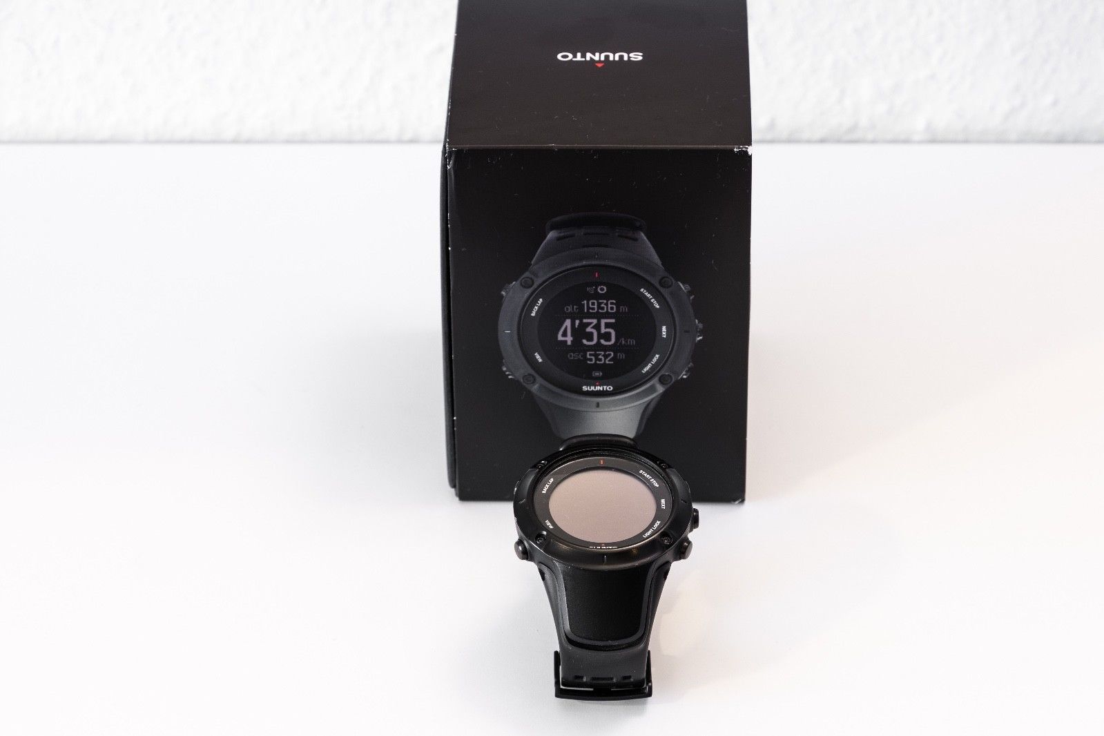 PSuunto Ambit3 Peak Black HR Sportuhr GPS-Watch mit Brustgurt und Ladekabel OVP
