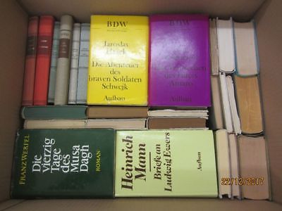 53 Bücher Hardcover Romane Aufbau Verlag viele Literaturklassiker Weltliteratur