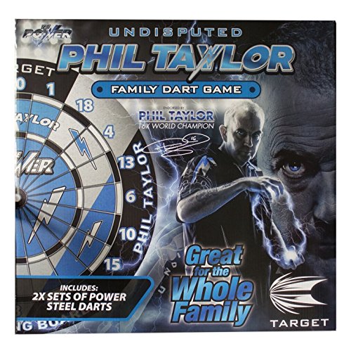 Target Phil Taylor Family Dart Game - Dartboard inkl. Pfeilen
