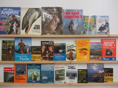 31 Bücher Angeln Fischen Fische fangen Anglertipps Anglertricks Fliegenfischen