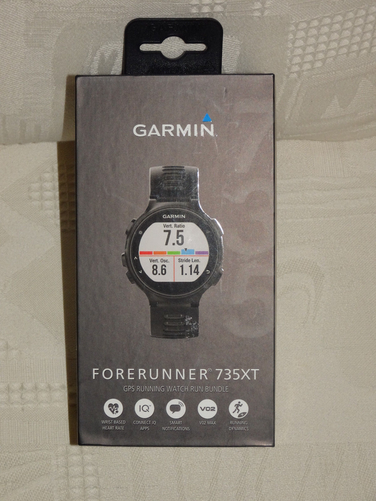 Garmin Forerunner 735XT High-End GPS-Running & Triathlonuhr, HF Messung Handgel.