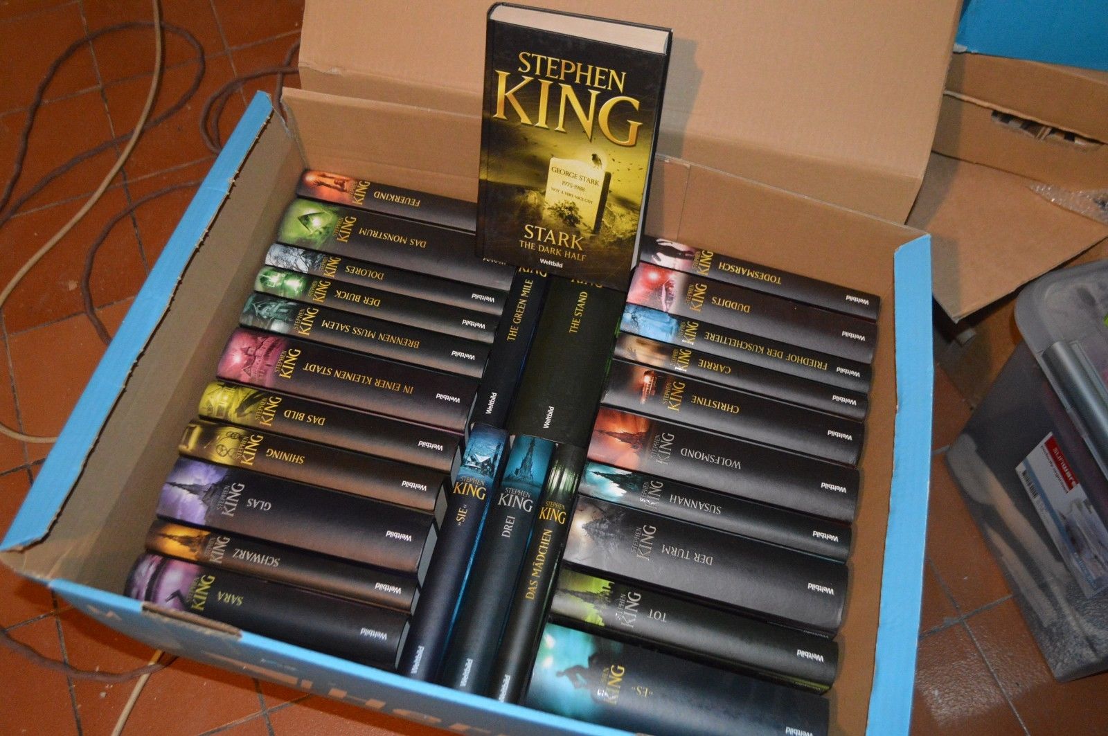 Stephen King Bücher Buchreihe 27 Bände NEU Es The Stand Der Turm Shining Duddits