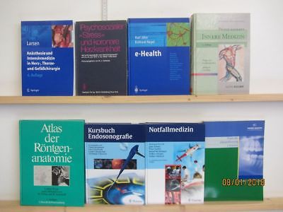 46 Bücher medizinische Fachbücher innere Medizin Anatomie Krankheit Gesundheit