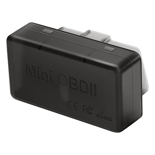 Bluetooth 4.0 Auto Diagnosescanner, OBD2 Scanner C02 Fehlercode lesegerät Mini OBDII Track Recorder Kamera Zubehör Diagnosegerät für Android/ IOS/ Windows/ Symbian