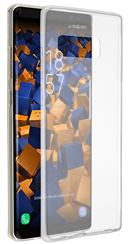 mumbi UltraSlim Hülle für Samsung Galaxy Note8 Schutzhülle transparent (Ultra Slim - 0.70 mm)