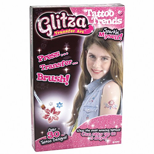 Knorrtoys GL7522 Glitza, Tattoo Set, Glitzertattooset