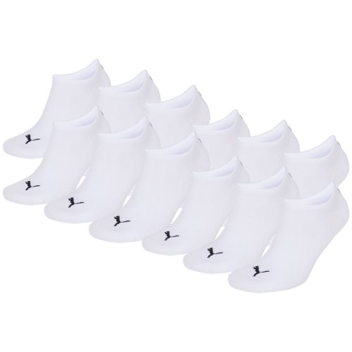 PUMA Unisex Sneakers Socken Sportsocken 2x 3er Pack white 300 - 35/38