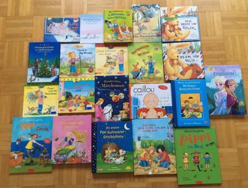 Kinderbücher Paket, Prinzessinnen, Märchen, Conni, Pippi und Weitere, 3-7 Jahre
