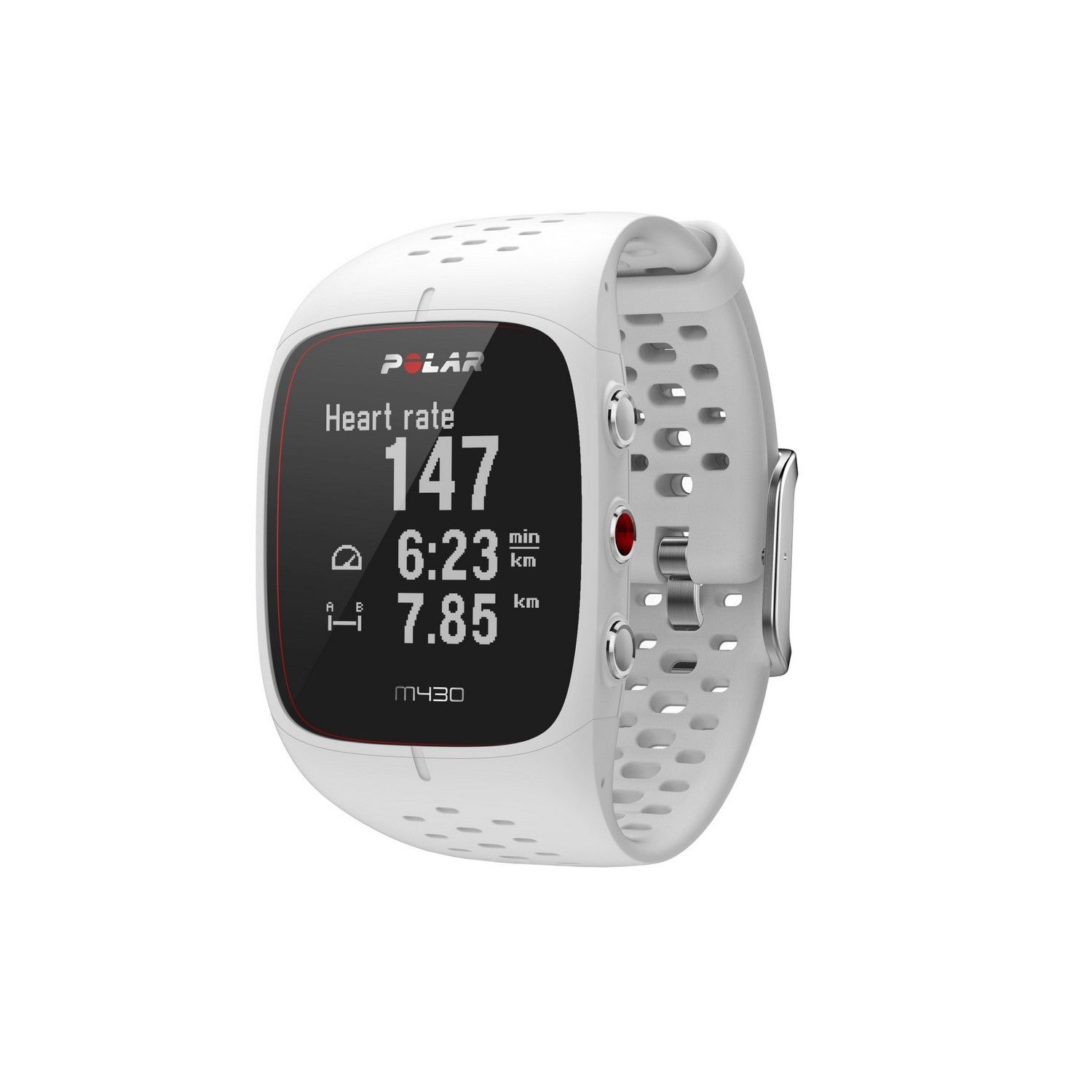 Polar M430 weiß GPS Sportuhr Fitnessuhr mit Pulsmessung am Handgelenk ***NEU***