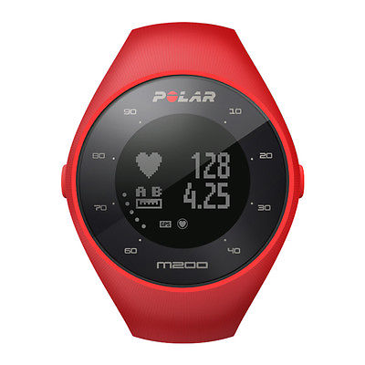 Polar M200 GPS Sportuhr Running Rot