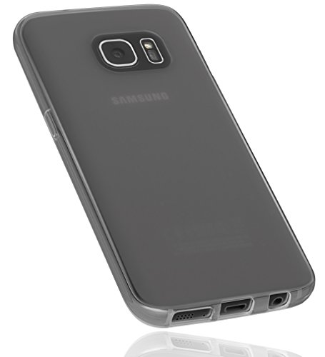 mumbi Schutzhülle für Samsung Galaxy S7 Hülle transparent schwarz